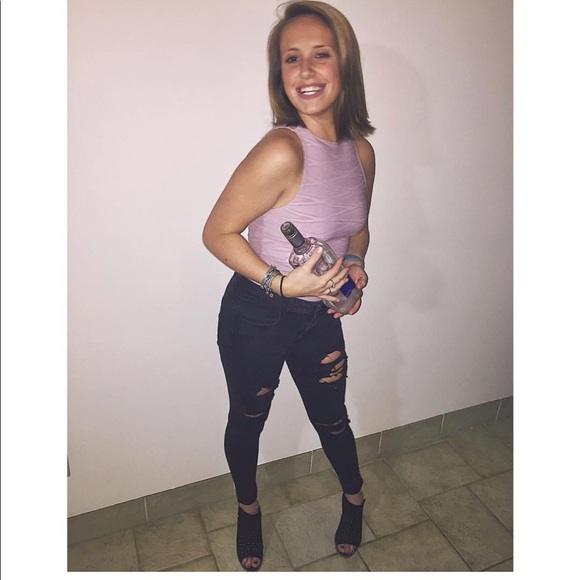 Purple body Suit - Picture 2 of 2